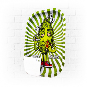 Bandeja Metálica Grande Pizza con Tarjeta Grinder...