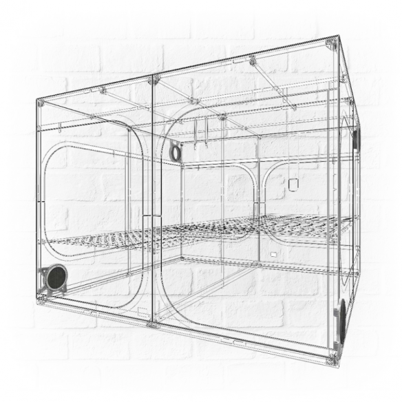 Armario Dark Room (DR300) Rev4.0 297X297X217 cm - Secret Jardin