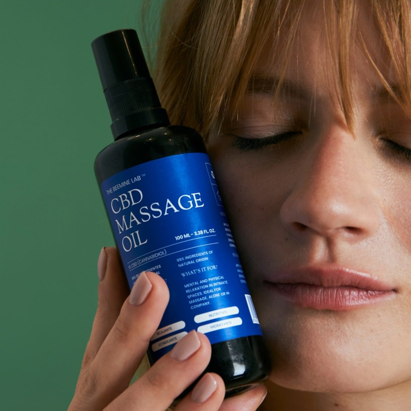 CBD Massage Oil - The Beemine Lab
