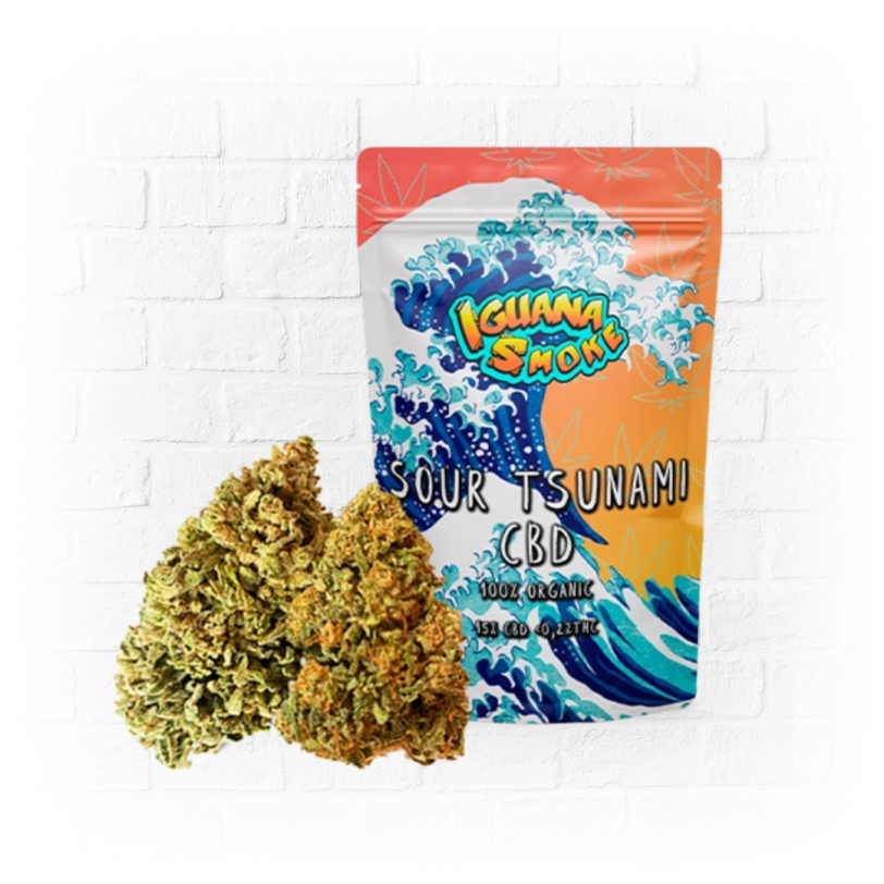 Sour Tsunami CBD - Iguana Smoke