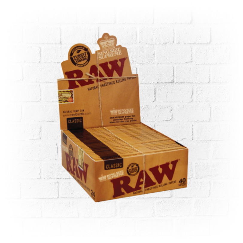 Papel King Size Slim - Raw