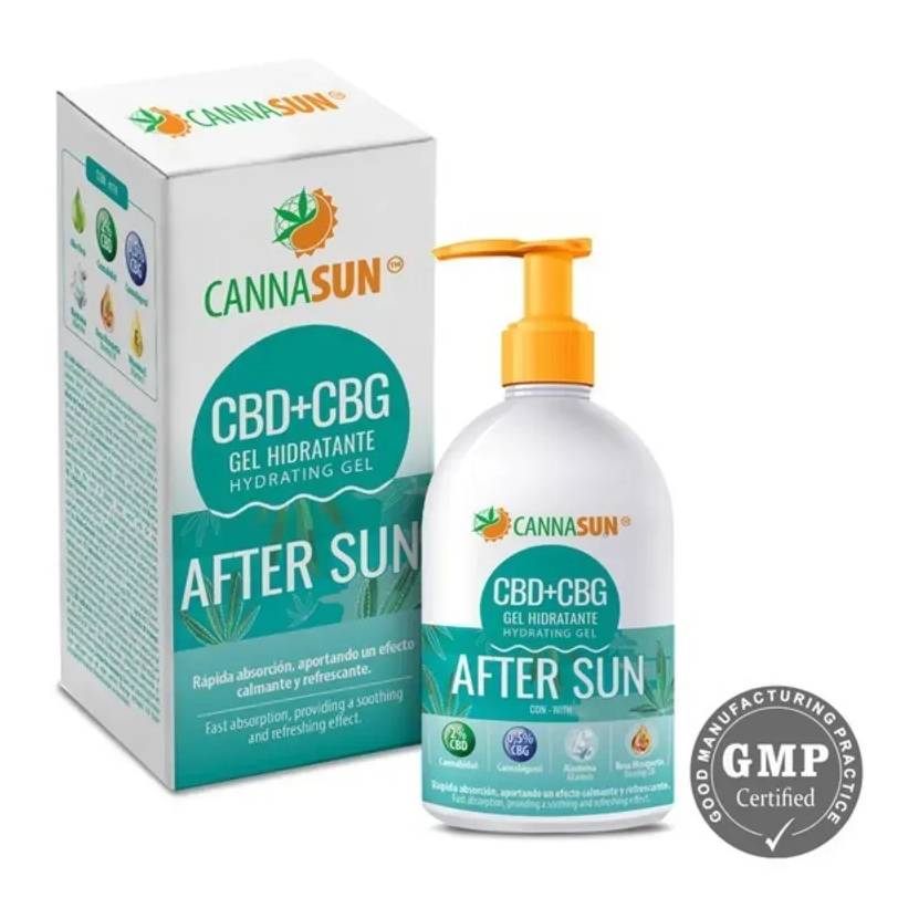 Cannasun Crema After Sun Gel CBD & CBG 250 ml - Plant Of Life