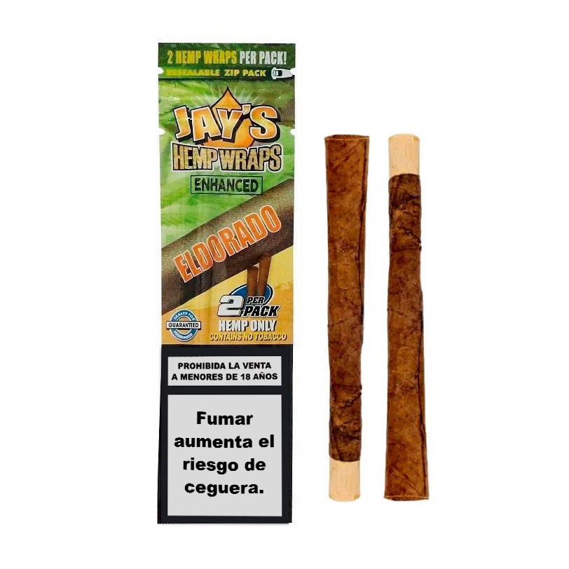 Blunts Hemp Terpenos El Dorado 2uds - Jay´s