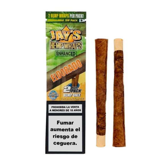 Blunts Hemp Terpenos El Dorado 2uds - Jay´s