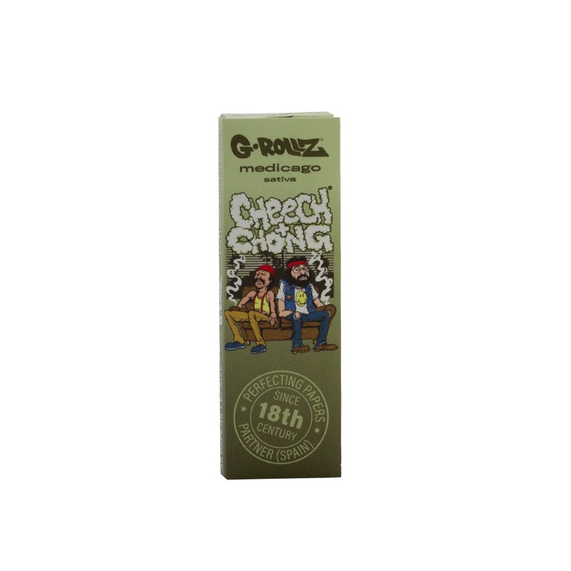 Papel 1.1/4 Cheech & Chong Medicago Sativa - G-Rollz