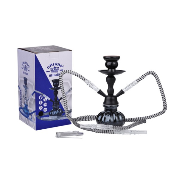Shisha Malik Essaouira Black 25 cm