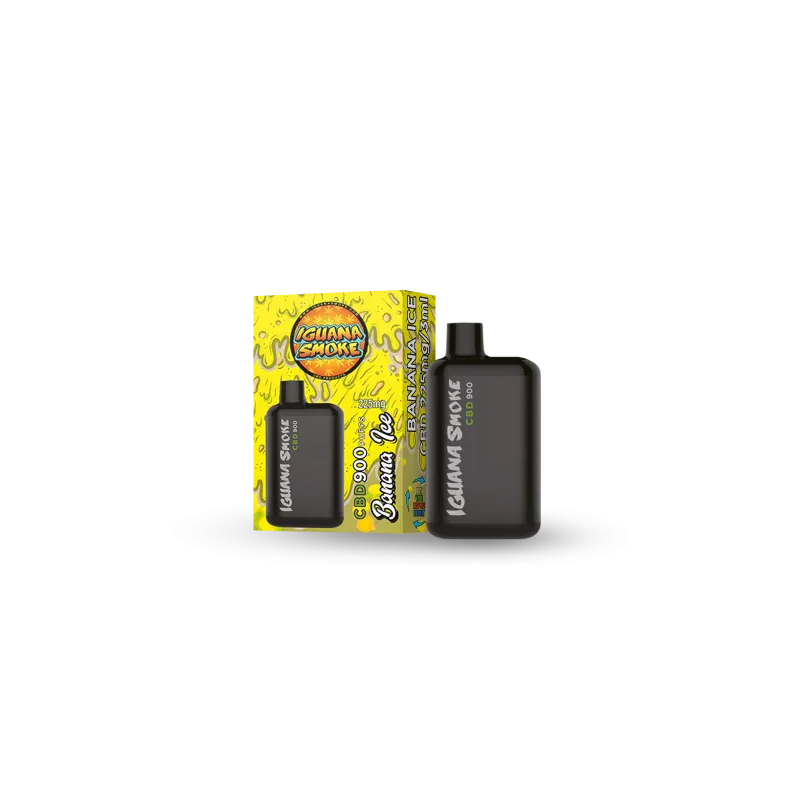 Banana Ice 3ml Vaper CBD – Iguana Smoke