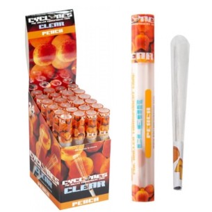 Papel de fumar Cyclone Klear Cone Peach