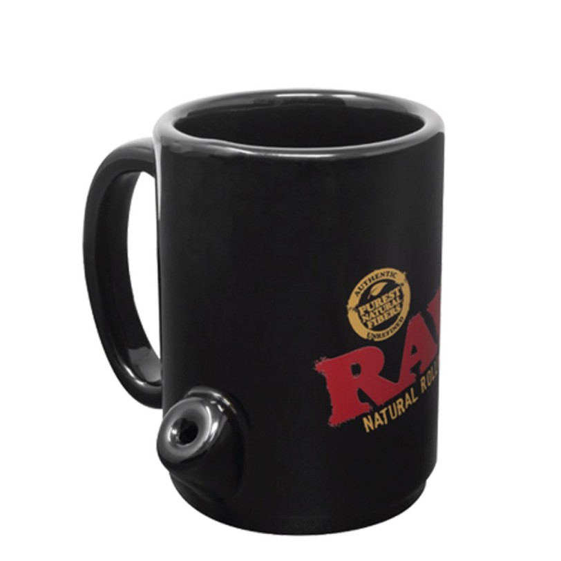 Taza Cooffe Mug Raw Cone Black