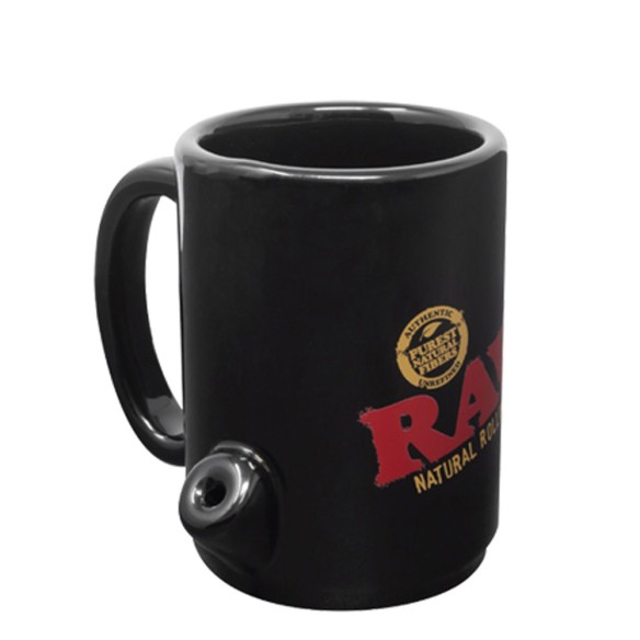 Taza Cooffe Mug Raw Cone Black