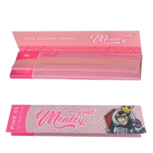 Papel Monkey King Size Slim Color Pink 2