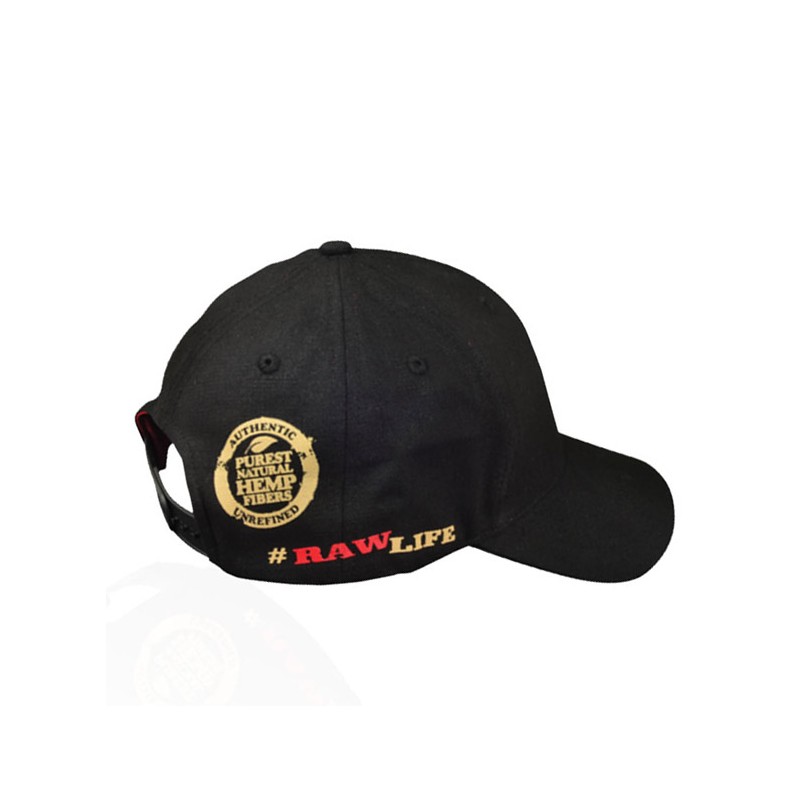 Gorra Bordada Raw Black & Red - Raw