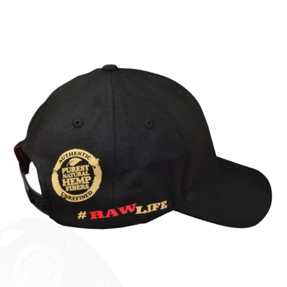 Gorra Bordada Raw Black & Red - Raw