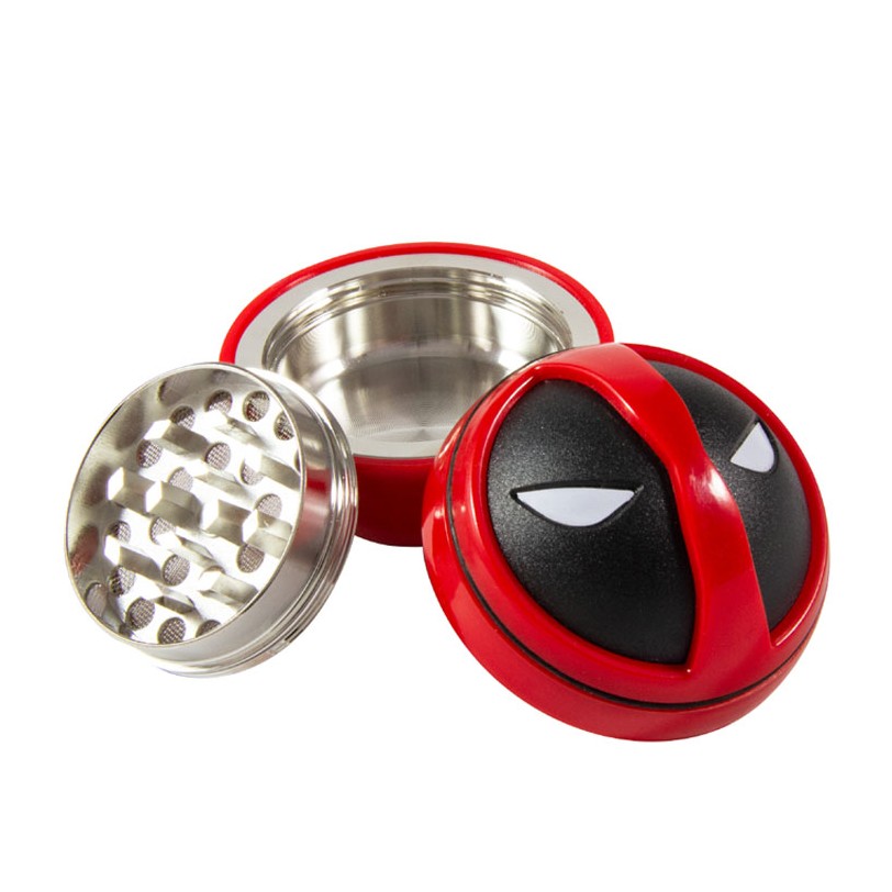 Grinder Polinizador Metal Deadpool 53 mm.