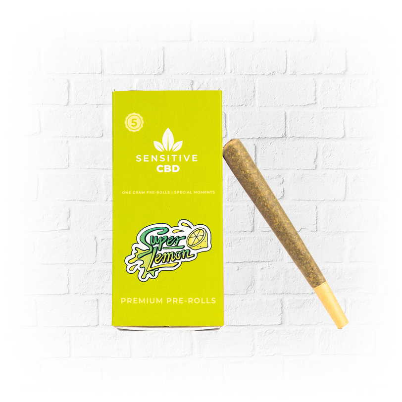 Pre-Roll Joint Pack 5uds - Sensitive CBD