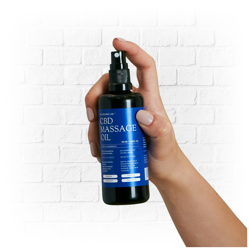 CBD Massage Oil - The Beemine Lab
