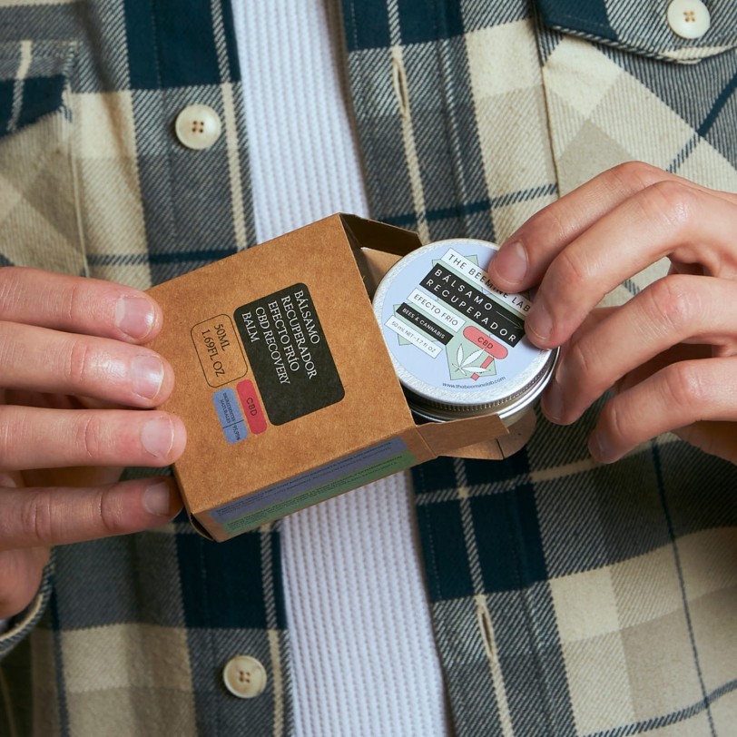 Bálsamo Recuperador CBD - The Beemine Lab